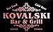 Produktbild u24280-r KOVALSKI Family Name Bar & Grill Home Beer Food Neon Sign Barlicht Neonlicht Lichtwerbung