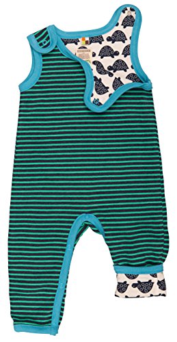 loud + proud Unisex Baby Footies -  Blue - 18-24 months