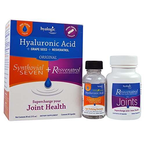 Preisvergleich Produktbild Hyaluronsäure, Synthovial Sieben + Resveratrol, 1 Kit - Hyalogic LLC