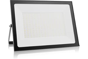LITGLOBE 200W LED Floodlight Outdoor,20000LM Super Bright LED Security Lights,6500K Cold White Flood Lights Outdoor,IP66 Waterproof Outside Light,Outdoor Light for Yard Garden Garage
