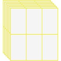 Etichette Adesive Bianche Impermeabili 102x51 Mm - Pack Da 51 Per Organizzazione