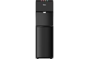 Midea Water Dispenser, Bottom Loading, Hot Cold And Ambient Temperature, Touchless Function For Cold Water, Floor Standing, Child Safety lock, Best for Home, Kitchen, Office & Pantry, Black YL1844S-IR
