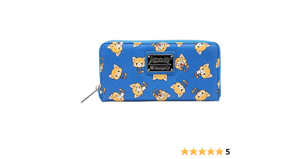 aggretsuko wallet loungefly