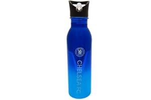 Chelsea F.C. 700ml Stainless Steel UV coated Sports Bottle, blue