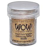 WOW Embossing-Pulver: Wow Wow Embossing-Puder Wow! Embossing-Puder, 15 ml, Pearl Gold Sparkle