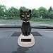 Produktbild Solar Wackelfigur Solarfigur von Colorful ,Solarbetriebene tanzende Tierschaukel Animierte Bobble Tänzerin Spielzeugauto Decor Cat (B)
