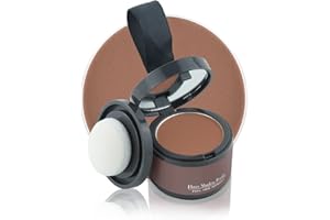 VOLLUCK Ansatzpuder - Haarpuder Haaransatz volumen für Frauen und Männer, Haarverdichtung Hair Styling Powder Haaransatz Kaschieren als Wasserfestes Haar Make-up - 4g（Rotbraun）