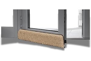 K. & N. Schurwolle 550 Paraspifferi in Lana Vergine per Porte, 100 cm, Marrone Chiaro