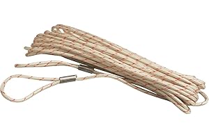 ‎SPORT-THIEME Sport-Thieme Ersatz-Spannseil aus Kevlar | Für alle Sport-Netze geeignetes Kevlar-Seil | Länge: 11,7 Meter | Multi-Position Lenker | Mit 2 Schlaufen | Deutsche Markenqualität