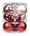 Produktbild 9 STK Christbaumkugeln Glas 90mm Weihnachtskugeln Weihnachtsschmuck Baumkugeln Baumschmuck Weihnachtsdeko Kugeln Glaskugeln Christbaumschmuck Dose Deko Weihnachten 9cm Avenue of Romance rosa Magnolie