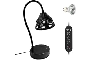 MENAYODA Lámpara calentadora de velas, cera de metal fundido con temporizador para cera perfumada, velas aromáticas, calentadores para decoraciones de mesa en casa, yoga, hotel (negro)