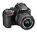 Produktbild 'NIKON D5500 – Kamera DSLR 24,2 MP (Display von 3,2-optischen Bildstabilisator, Full HD), Farbe schwarz – Kamera Kit Karosserie mit Nikkor 18 – 55 mm f/3,5 – 5,6 ED VR II (Importiert)