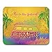 Produktbild AOHOT Mauspads Hippie Vintage Car Mini Van Ornate Love and Music Fonts Doodle Hippy Color Retro 1960S 60S 70S Woodstock Mouse Pad Mats 9.5" x 7.9" for Notebooks,Desktop Computers Office Supplies