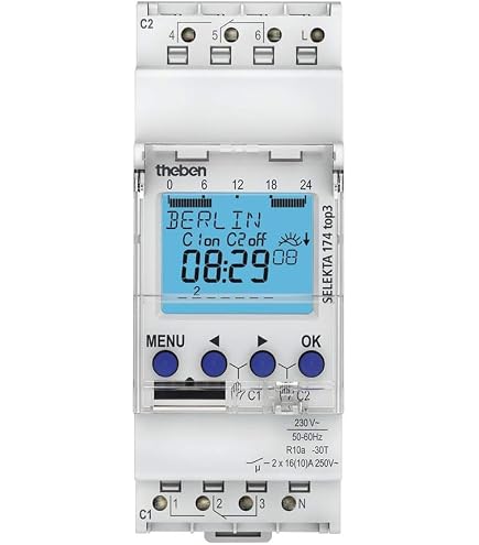 Horloge Programmable Theben Selekta 173 DCF - Occasion Fonctionnelle