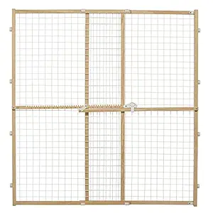 Midwest Wire Mesh Pet Safety Gate, 44 Inches Tall & Expands 29-50 Inches Wide