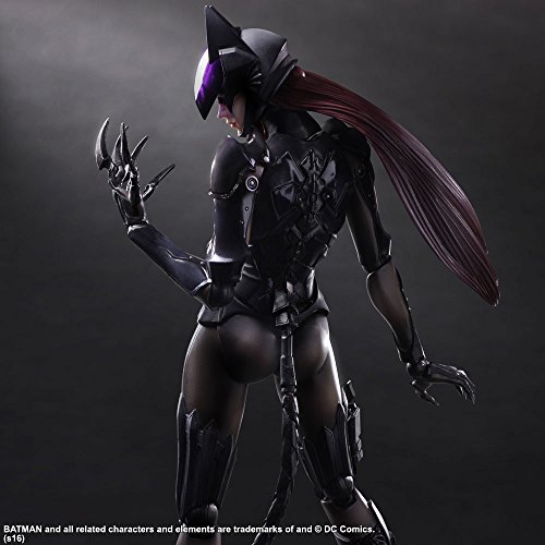 Square Enix Dc Comics Play Arts Kai Catwoman Action Figure Tetsuya Nomura