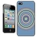 Price comparison product image Fancy A Snuggle Hypnotic Moment Circles' Clip On Back Cover Hard Case for Apple iPhone 4/4S