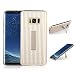 Produktbild HengJun Für Samsung Galaxy S8 Plus Fall, TPU + PC-Deichsel Horizontale Vertikale Creative Design 2in1 Standhalterung Seismic Anti-Schock Doppel-Schutzhülle für Samsung Galaxy S8 Plus - Gold