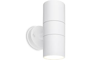 BRILONER - Utomhus vägglampa IP54 skydd mot vattenstänk och damm, uttag GU10, max. 7 W, utomhu, vägglampa, utomhusbelysning