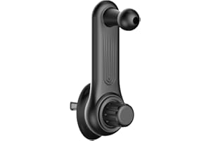 GeeKam Samochodowy klips na ramię odpowietrznika o średnicy 1,7 cm (kulka 17 mm do wymiany uchwyt samochodowy na telefon komórkowy bezprzewodowa ładowarka