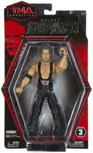 Kevin Nash ~7.25" Figure: TNA Wrestling Deluxe Impack Series #3
