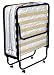 Produktbild BFLYSHOP Gästebett klappbar 90X200 cm mit stabilem Metall-Rahmen Klappbett Faltbett bis 120 kg Raumsparbett incl. Matratze H. 11 cm, 90 x 200 cm