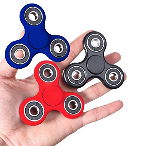 Finger Fidget Whirlerz Steel Tri Hand Spinner Pocket Stress Toy Novelty Game Fast Bearings Ultra Smooth Spin Top - Blue Finger Fidget Whirlerz Steel Tri Hand Spinner Pocket Stress Toy Novelty Game Fast Bearings Ultra Smooth Spin Top - Blue