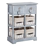 vintage kommode schwarz Die Anrichte wird komplett aufgebaut geliefert und es ist kein Aufbau nötig. Die Kommode ist sofort einsatzbereit