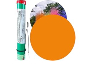 Diurne® - Confezione di fumigene arancione con Trigger elettronico - Trigger remoto - Fuochi d'Artificio per feste, matrimoni, baby showers ed eventi speciali - Categoria F1 - Zenda Club®