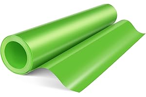 HTVDIY Heat Transfer Vinyl Rolls,12"×12ft Green HTV Iron On Vinyl, HTV Vinyl Heat Transfer Design, Easy Cut Iron On Vinyl for T Shirts