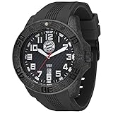 Candy Time by Madison New York FC Bayern München Herren Taucheruhr schwarz G4795A4FCB