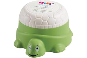 HIPP BABYSANFT Hipp Baby - Crema Idratante Per Neonati, Flacone A Forma Di Simpatica Tartaruga, Pelli Normali, 6 Pezzi da 100 Ml - 4228.68 ml