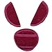 UNIVERSAL BELTS PADS SHOULDER STRAP AND CROTCH Fits most car seat straps (fuchsia)