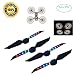 Produktbild Crazepony-UK 2 Pair DJI Mavic Pro / Platinum Propeller Low Noise Quick-Release Foldable Props,with Flash LED Light Universal Accessories for DJI Mavic Pro Platinum Drone