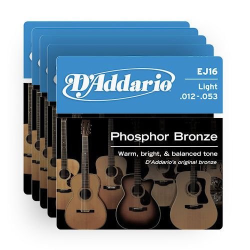 D Addario Ej16 Phosphor Bronze Acoustic Guitar ... - D Addario Ej16 Phosphor Bronze Light Aco Buy Online In Cambodia At Desertcart