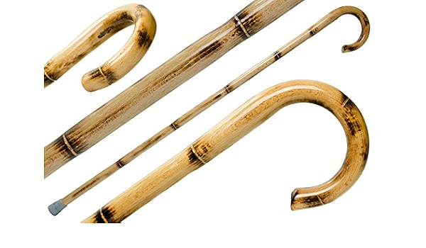 Stunning Bambu Piegare Come Bastone Da Passeggio In Legno Cane Crook Naturale Tan Mano Artigianale Amazon It Sport E Tempo Libero Come Piegare Il Bambù