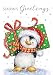 Produktbild Wild Rose Studio Pinguin mit Geschenk Stempel, mehrfarbig, 0,1 x 9 x 18 cm