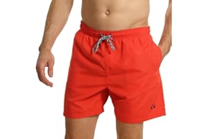 RIPT Herren Badeshorts schnell trocknend UV 50 Sonnenschutz Badehose