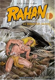 jaquette livre Rahan, tome 9 : La horde des bannis