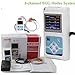 Price comparison product image OUKANING ECG EKG Holter Analyser 3-Channel 24 Hour Monitor System + LCD Recorder Laboratory Equipment