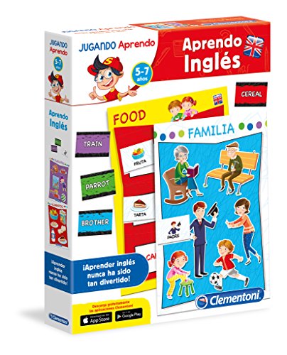 Clementoni- Juego Educativo aprendo inglés, única (65598.4)