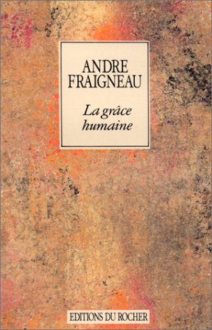 Book's Cover ofLa grâce humaine