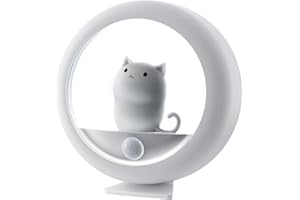 AIMILAR Veilleuse, Lampe à Capteur de Mouvement Rechargeable avec Luminosité Réglable, 3 Options de Montage, Veilleuse Idéale pour les Enfants dans la Chambre ou la Salle de bain