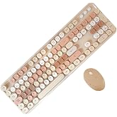 Microcase Mofii Sweet Serisi Renkli Kablosuz Klavye Mouse Set T&uuml;rk&ccedil;e AL4259 (Mor)