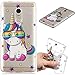 Produktbild KANTAS Xiaomi Redmi Note 4X Hülle, KANTAS Silikon Durchsichtig Schutzhülle Ultra Dünn Bumper für Xiaomi Redmi Note 4X, Buntes Stern Einhorn