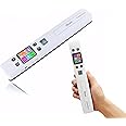 Microware WiFi Digital Scanner, Handheld Portable Scanner Copier SD Micro Card Support, 8.27 inches Scan Size Business ID Cards Scan Support JEPG or PDF File Format