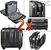 Produktbild 2x große Alu-Design Hardcasekoffer silber Koffer Pilotenkoffer-Setangebot Flugkoffer/ Flugreise Zubehör Piloten-Trolley /-koffer mit Rollen + Teleskopgriff, standfest, Business- & Reisekoffer, Handgepäck Flugreise
