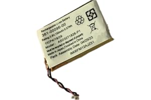 BACKUPOWER Erdpower - Bater¨ªa de repuesto gen¨¦rica compatible con 361-00096-00 Fenix 5S GPS Sport Training Watch 3 Series 3,8 V 225 mAh