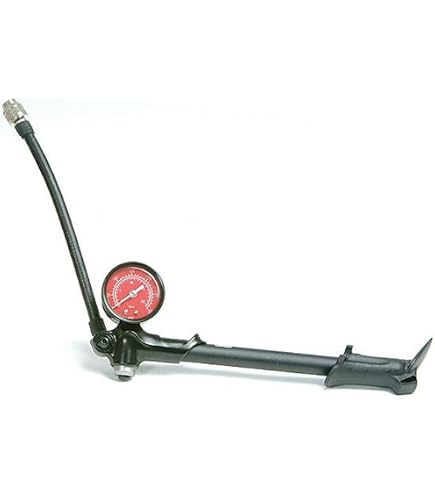 Pompe Haute Pression RockShox - Pour Fourche Suspension VTT - Jusqu'à 300 Psi - Valve Schrader