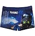Produktbild Badehose / Badeshorts - " Star Wars - Stormtrooper - Darth Vader " - incl. Name - Größe 6 bis 7 Jahre - Gr. 122 bis 128 - für Jungen Kinder Badepants - Boxershorts Shorts mit Bein - Pants - Stormtrooper / Anakin Skywalker - Starwars - Stormtrooper - Death Trooper Luke - Krieg der Sterne - Badeshort - Boxer / Badebekleidung - Badepanty